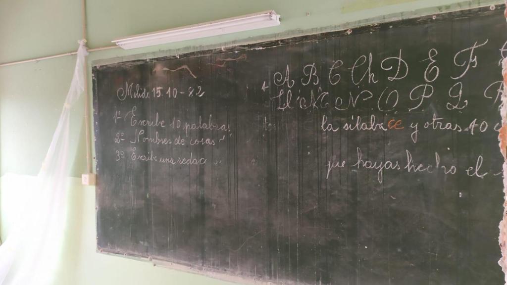 La pizarra antigua aparecida en Melide