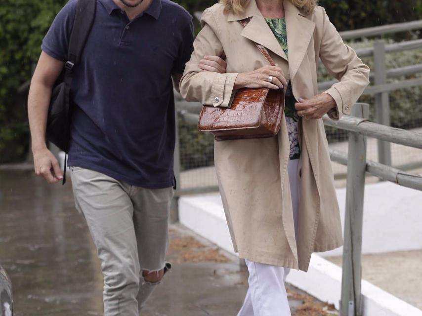 Manuel Martos con Ana Rodríguez