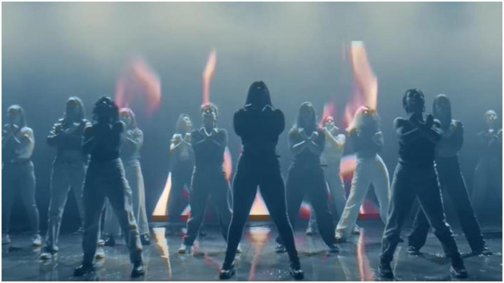 Tanxugueiras en su nuevo videoclip.