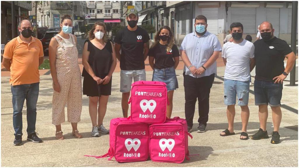 Roombo: Aterriza en Ponteareas (Pontevedra) una red de reparto para todas las parroquias