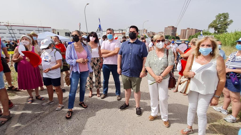 Manifestación de Talavera por el soterramiento del AVE
