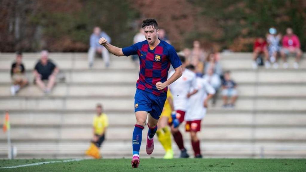 Jaume Jardí, con la camiseta del FC Barcelona