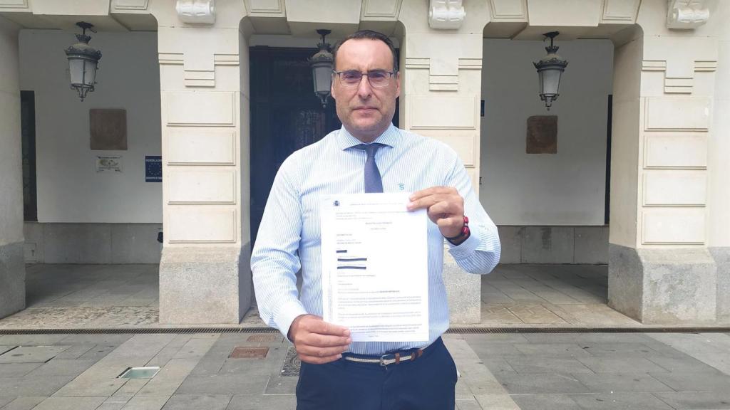 El portavoz de Vox en el Ayuntamiento de Guadalajara, Antonio de Miguel