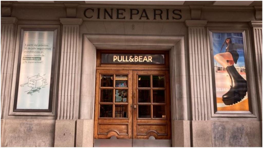 El Pull&Bear de la calle Real de A Coruña.