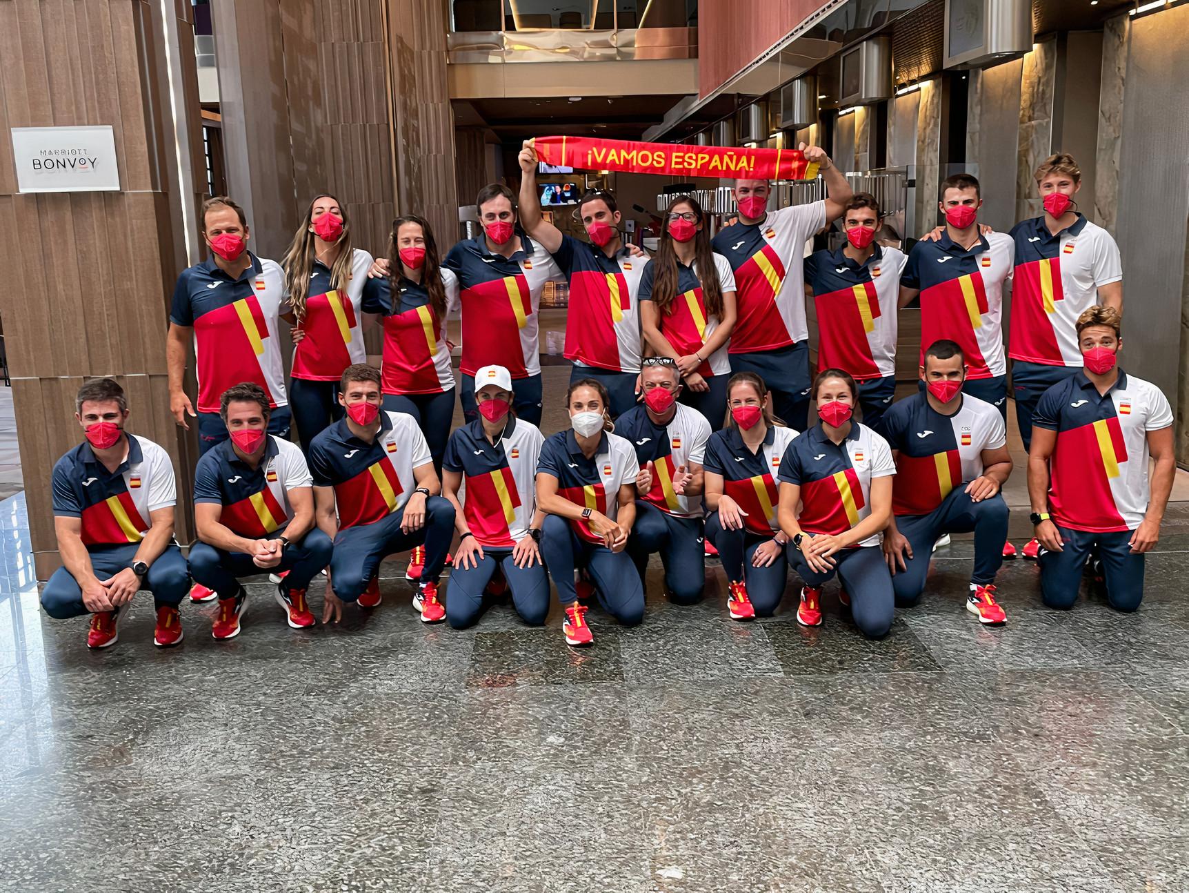 Delegación española de Vela en Tokio 2020