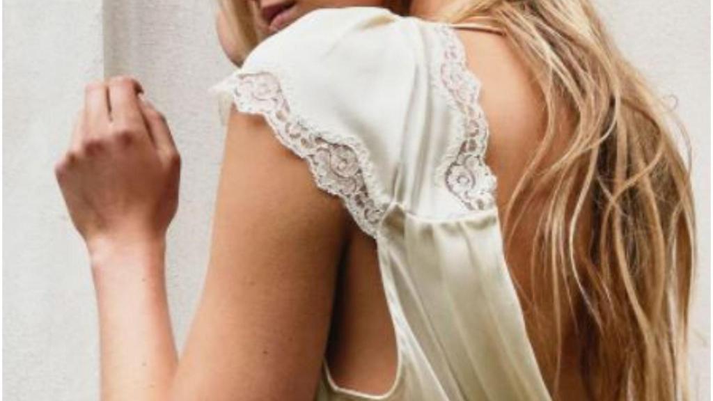 Uno de los vestidos de novia de Zara.