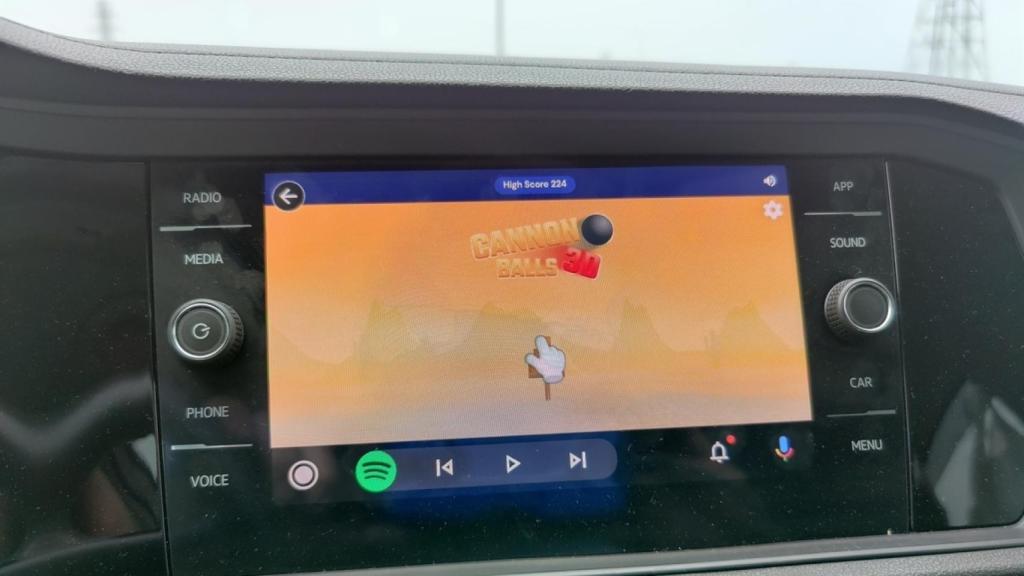 Android Auto minijuegos Gamesnacks