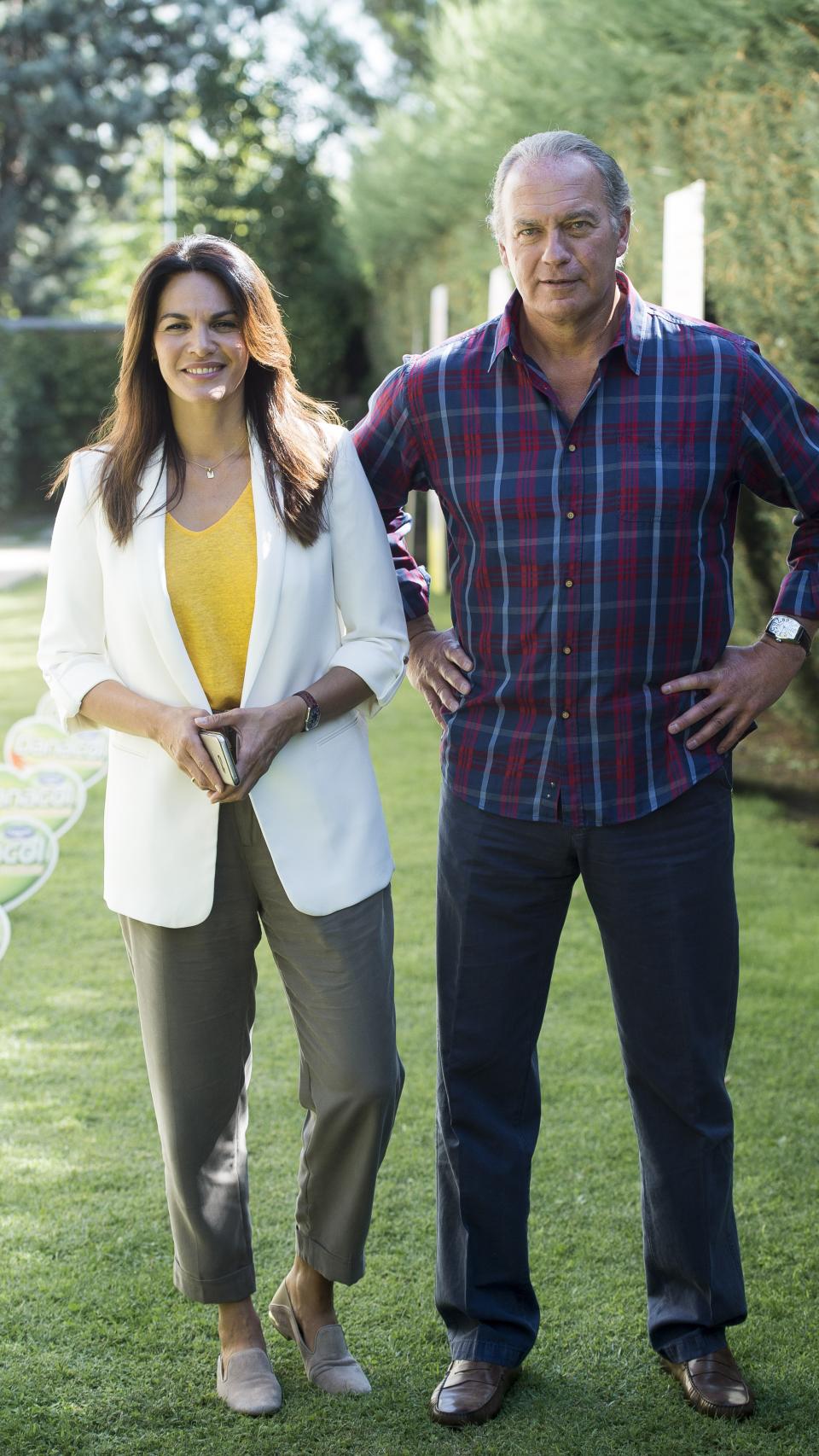 Fabiola y Bertín en una imagen de archivo.