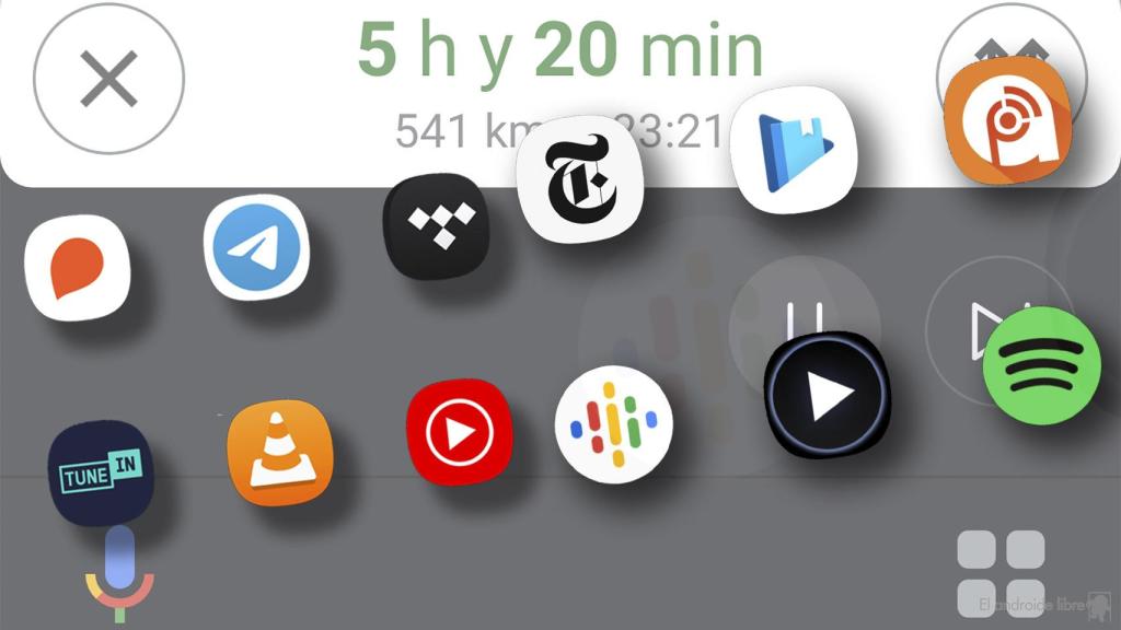 Apps modo conducción