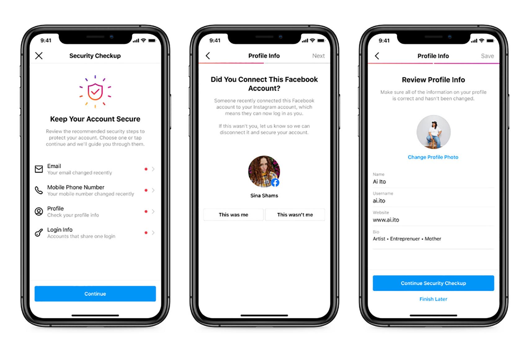 Pasos de seguridad en el nuevo checkin