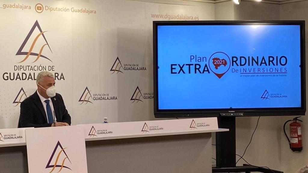 José Luis Vega, presidente de la Diputación de Guadalajara