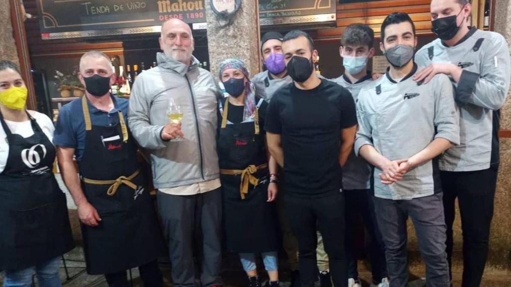 El chef José Andrés en la Nave 5.