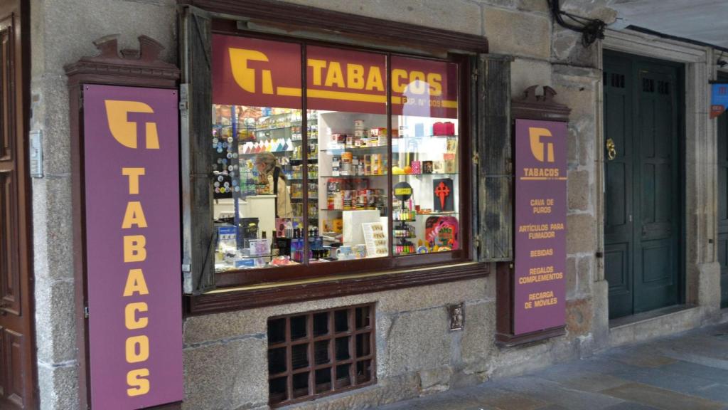 El local en el número 66 de la Rúa do Vilar.