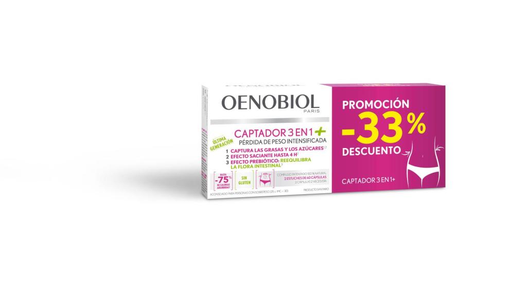 OENOBIOL Captador 3 en 1 plus promoción