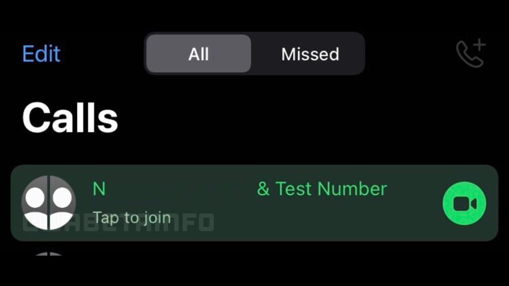 Función de unirse a la llamada