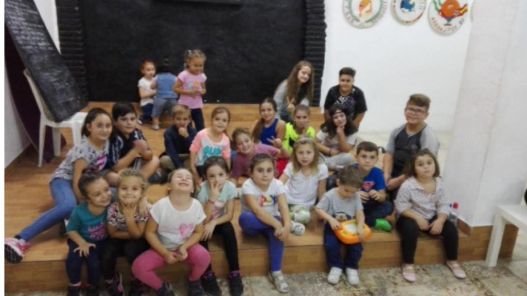 La murga infantil del Susi en su primer ensayo, en 2017.