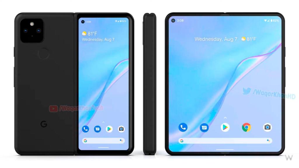 Concepto del Google Pixel Fold