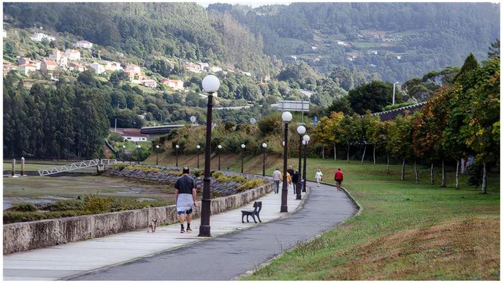 Imagen de archivo del paseo de Pontedeume.
