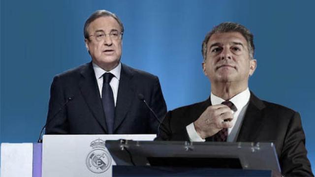 Florentino Pérez y Joan Laporta