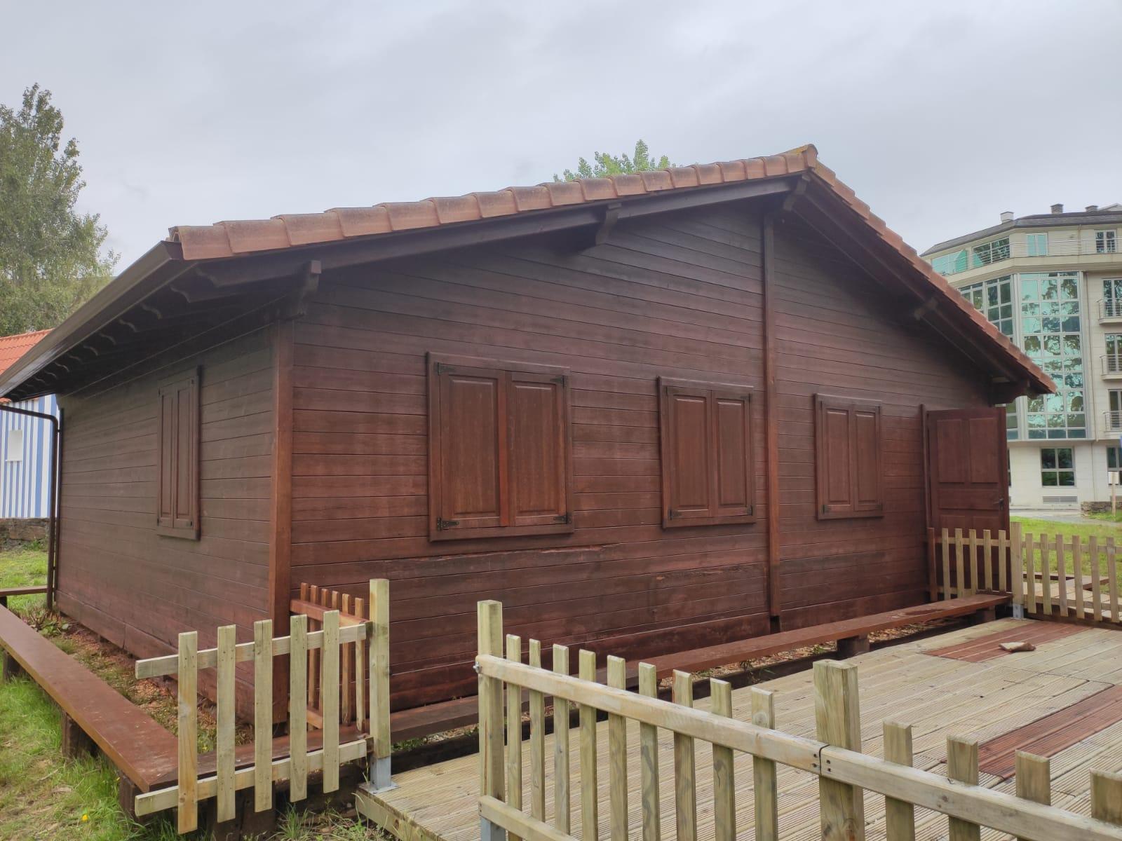 Chiringuito de A Magdalena. Foto: concello de Cedeira.