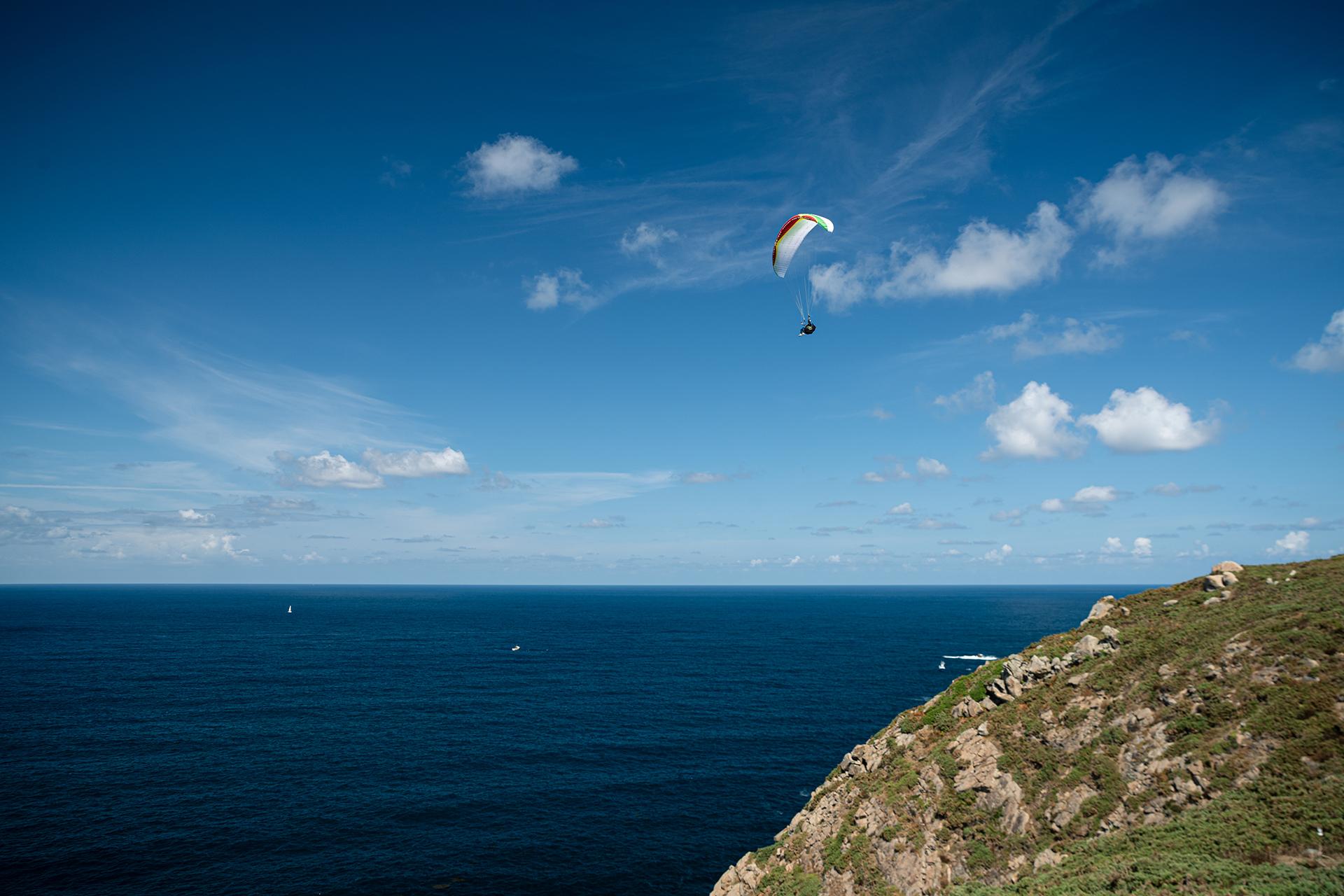 Parapente en Estaca de Bares