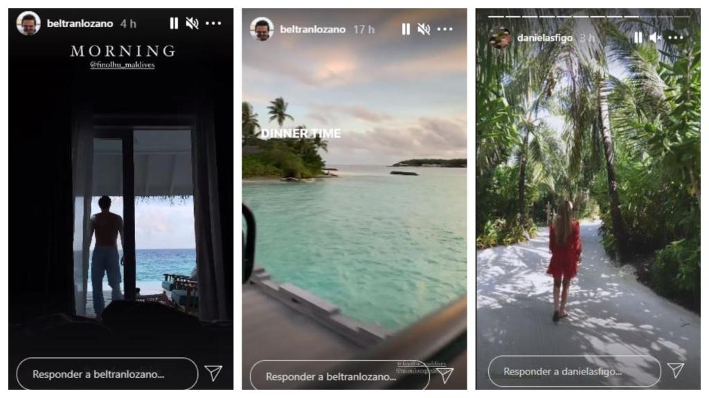 La pareja ha disfrutado de las espectaculares vistas que ofrece la ubicación de su hotel.