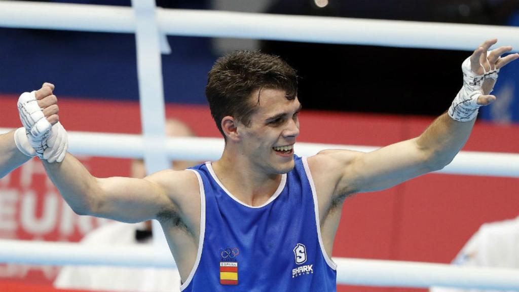 Gabriel Escobar, en el Europeo de 2019