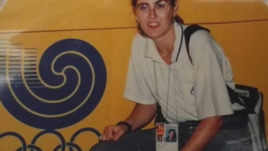 Paloma del Río durante sus primeros Juegos Olímpicos en Seúl 1988.