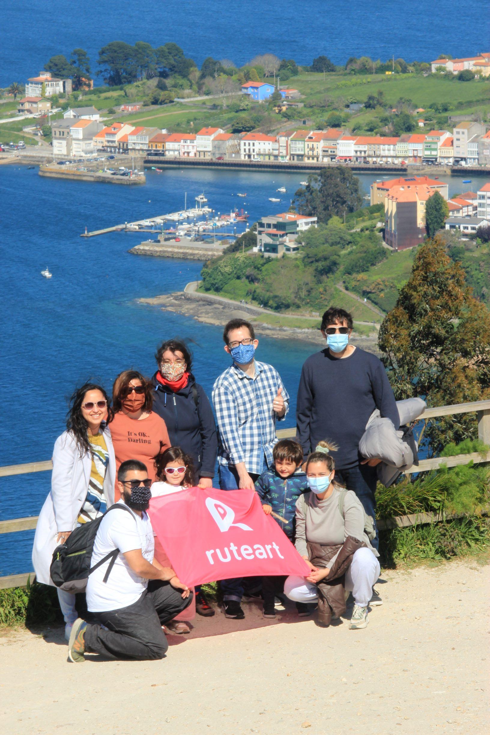 Foto de grupo. Descubriendo Galicia.