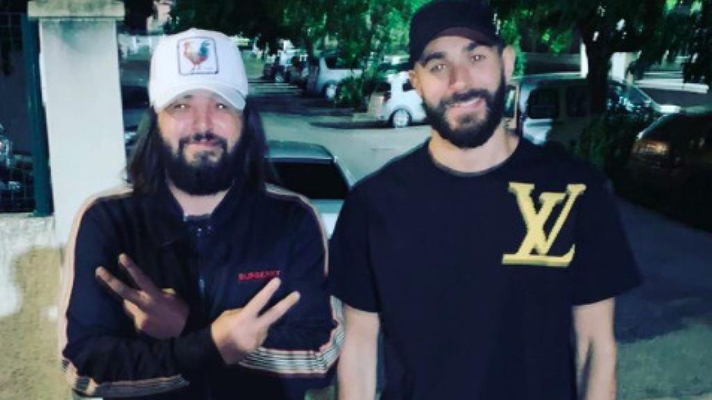 Mohamed Henni y Karim Benzema