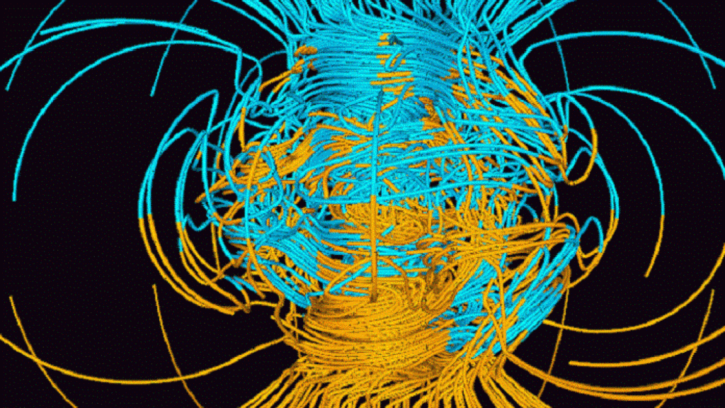 Geodynamo_Between_Reversals