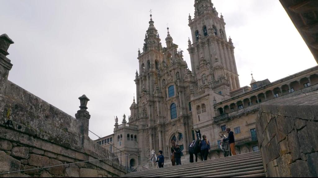 Imagen del programa de ‘Viajeros Cuatro’ sobre el Camino de Santiago