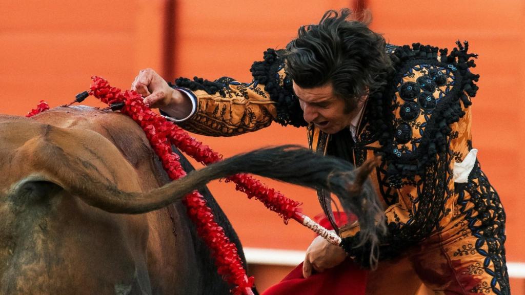 Imagen de archivo del diestro Morante de la Puebla en plena faena.