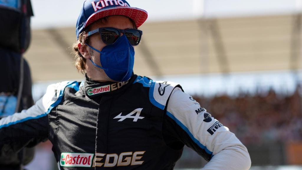 Fernando Alonso en Silverstone