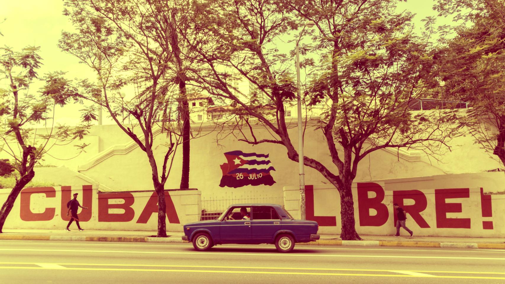 Un coche en Cuba.