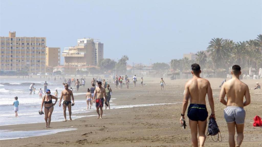 Todas las playas de Málaga con bandera amarilla: tres de ellas, con peligro de medusas