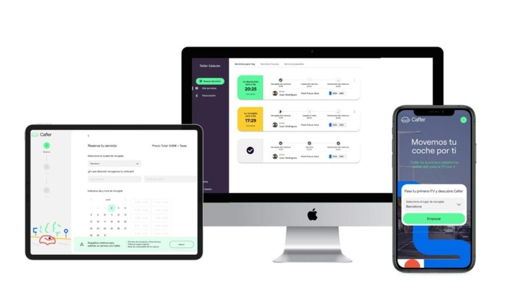 La plataforma de Cafler sumará en los próximos meses otros servicios como limpieza y reparaciones.