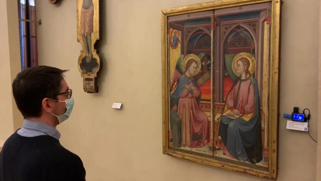 Sensor ShareArt en museo de Bolonia