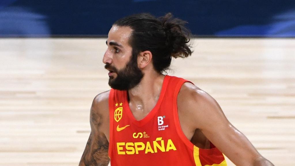 Ricky Rubio empieza una jugada