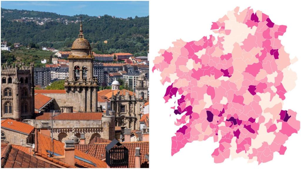 Covid: Los pueblos y ciudades más afectados de Galicia