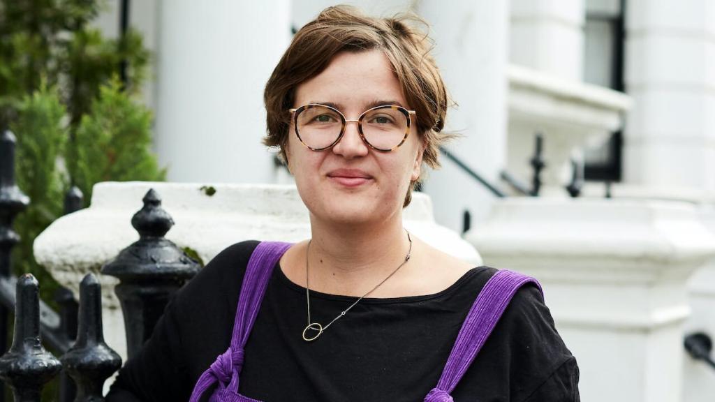 La escritora Katharina Volckmer.