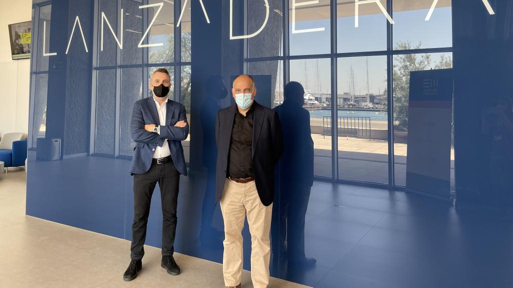 Firma del Acuerdo entre Javier Jiménez y Javier Tebas. EE