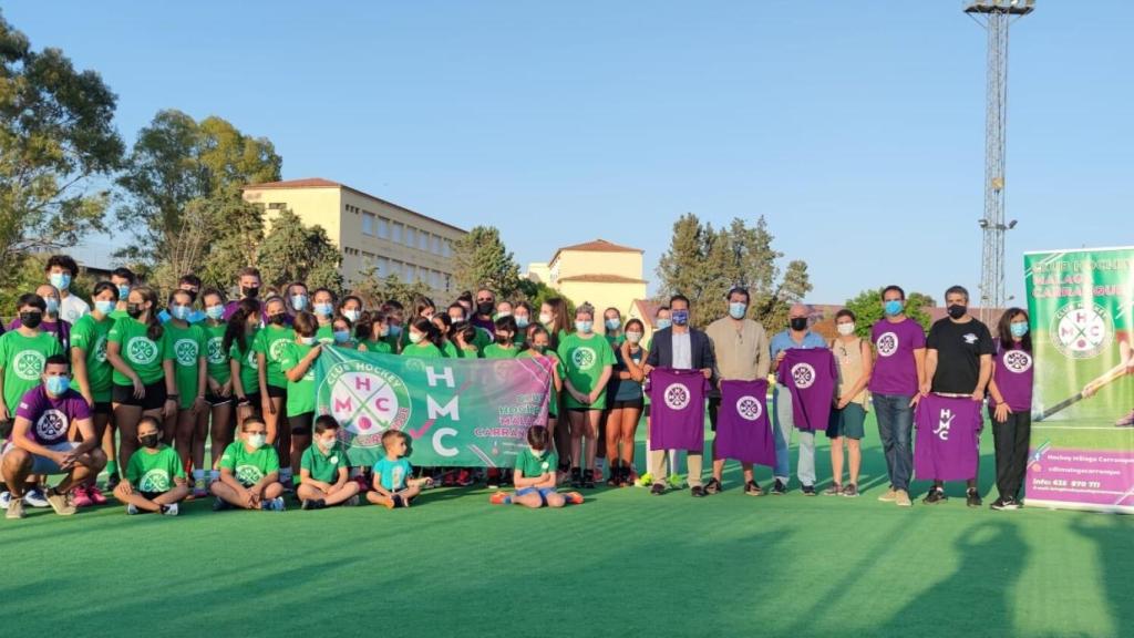 Puesta de largo del nuevo Club de Hockey Málaga Carranque.