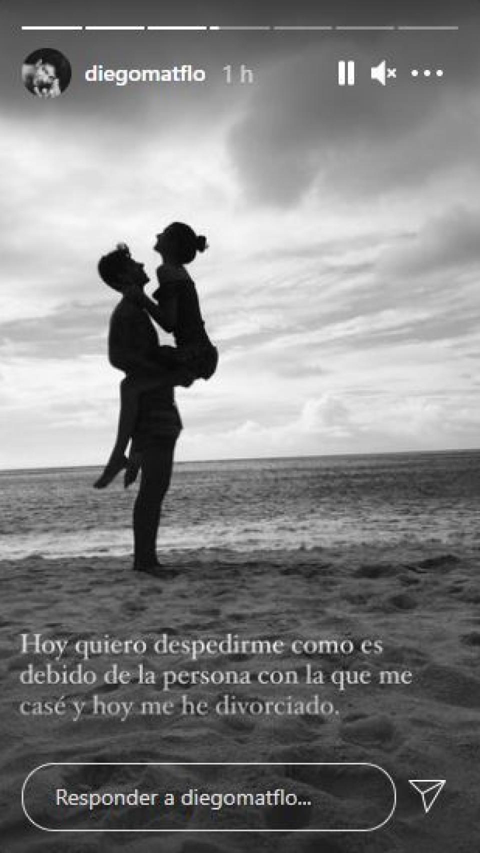 Diego Matamoros y Estela Grande se separaron hace un año y medio.