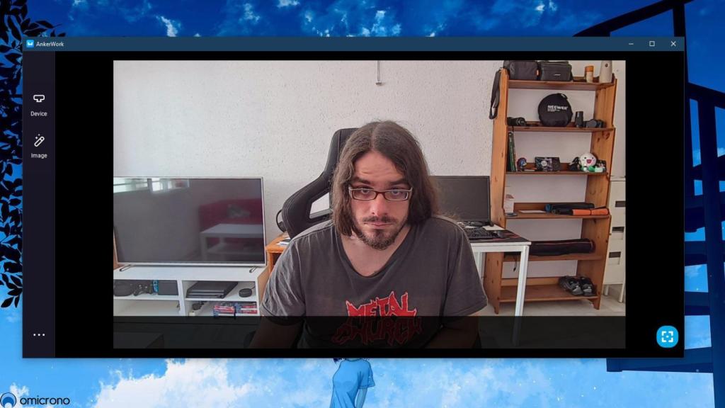 Imagen de la cámara con HDR.