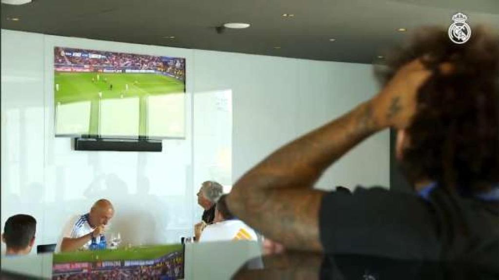 Marcelo viendo 'La Décima'