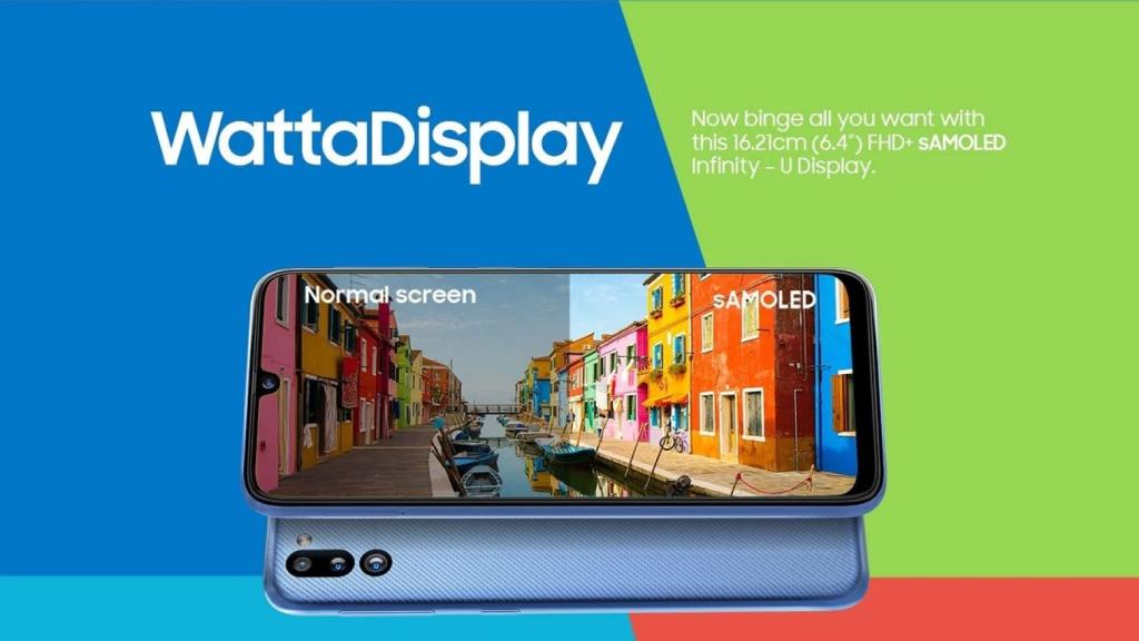 Galaxy M21 2021 Edition pantalla