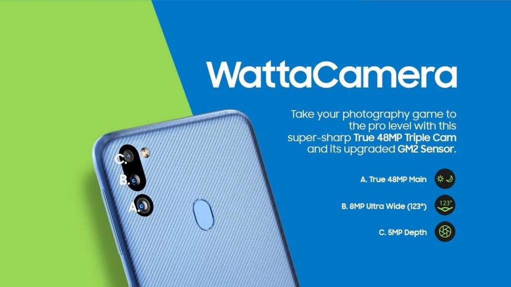 Galaxy M21 2021 Edition camaras