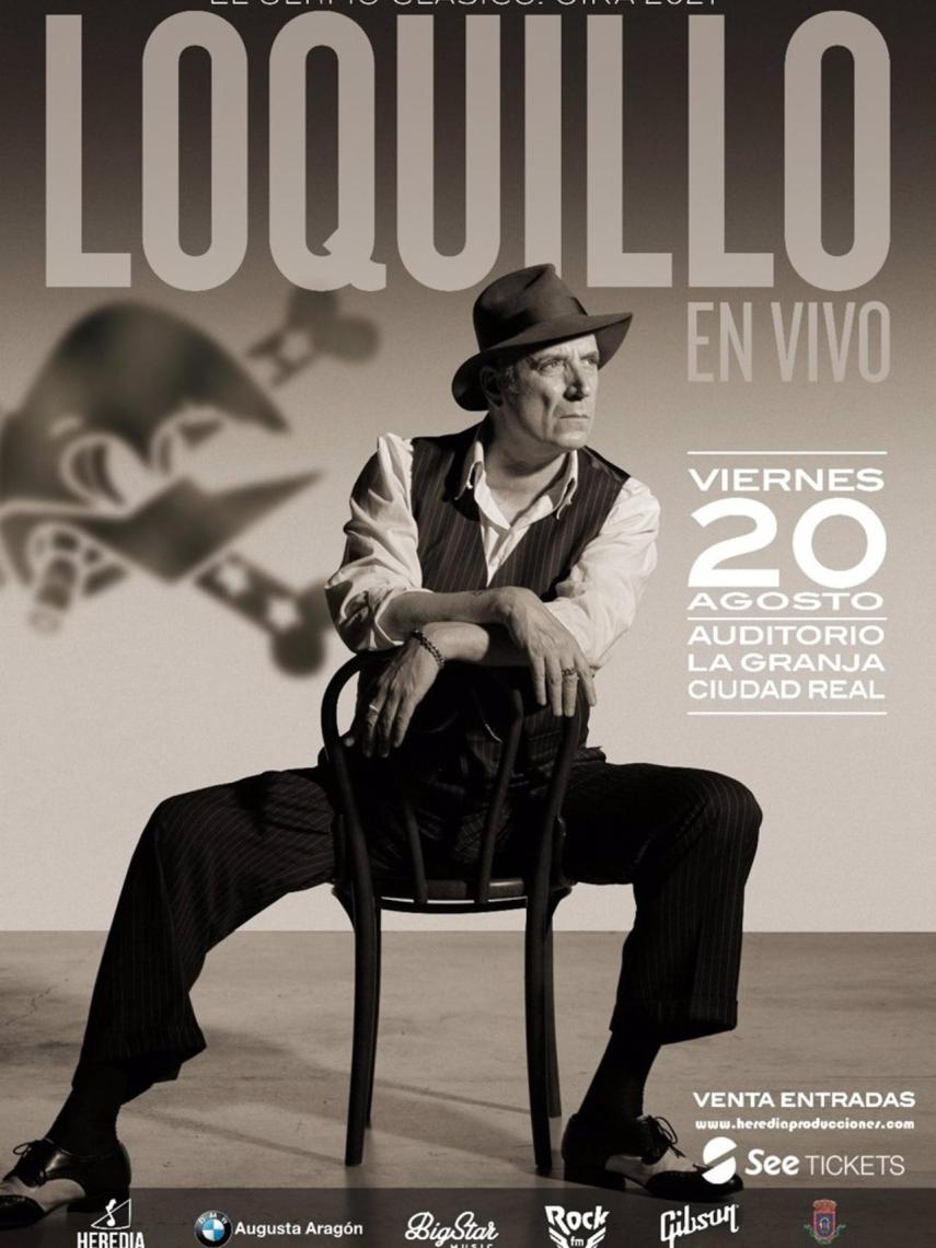 Loquillo, uno de los conciertos previstos en Ciudad Real