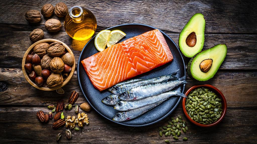 Alimentos con omega-3.